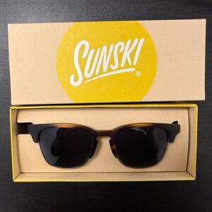 Sunski Cambria Polarized Sunglasses - Tortoise Slate - Brand New in Box